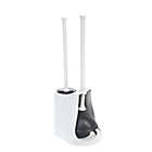 Alternate image 0 for Simply Essential&trade; Plastic Toilet Brush and Plunger Combo in White