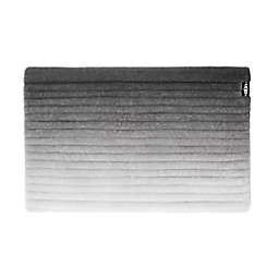 UGG® Fluff Ombre Bath Rug in Charcoal