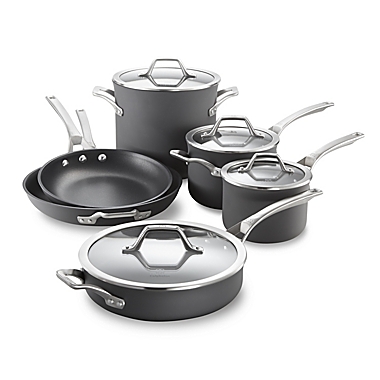 Calphalon&reg; Signature&trade; Nonstick 10-Piece Cookware Set. View a larger version of this product image.