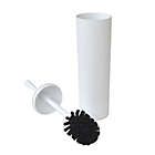Alternate image 1 for Simply Essential&trade; Plastic Toilet Brush in White