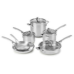 Calphalon® Signature™ Stainless Steel 10-Piece Cookware Set