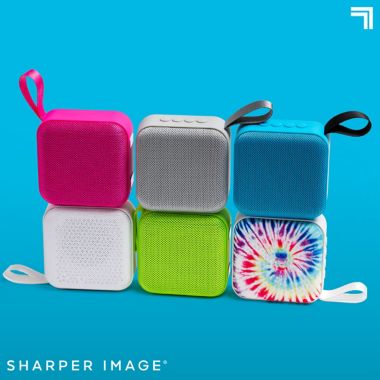 Sharper Image&reg; 3-Inch Square Bluetooth Speaker in Tie-Dye. View a larger version of this product image.