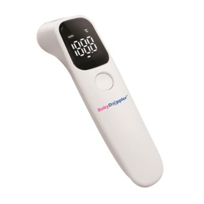 Baby Doppler Non-Contact Infrared Thermometer in White