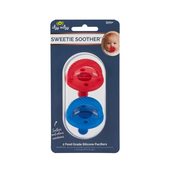 itzy ritzy pacifier with stuffed animal