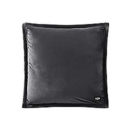 UGG® Coco Luxe Square Throw Pillow in Grey Bobcat