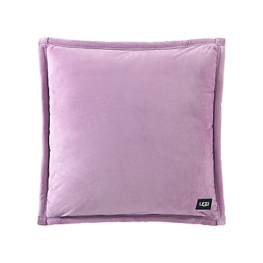 UGG&reg; Coco Luxe Square Throw Pillow in Verbena Bobcat. View a larger version of this product image.