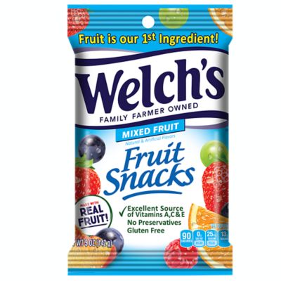 Welch&#39;s 5 oz. Mixed Fruit Snacks Bag