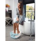 Alternate image 1 for HoMedics&reg; Bubble Bliss&reg; Deluxe Foot Spa in Light Blue