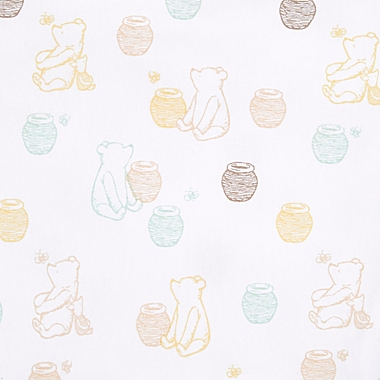 aden + anais&reg; essentials 3-Pack Disney Pooh Easy Wrap Swaddle Wraps in Grey<br />. View a larger version of this product image.