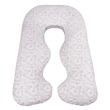 Leachco&reg; Back &#39;N Belly&reg; Chic Body Pillow Cover in Drift. View a larger version of this product image.