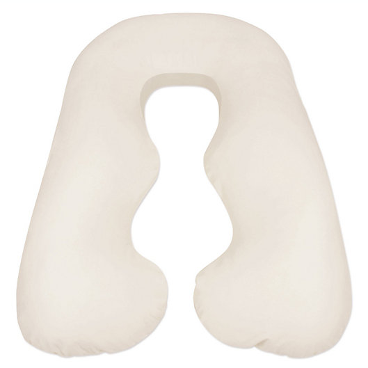 Alternate image 1 for Leachco® Back 'N Belly® Organic Body Pillow Cover in Natural/Ivory