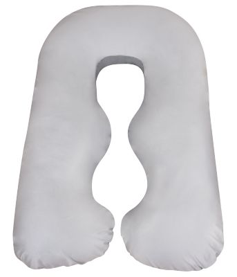 Leachco&reg; Back 'N Belly&reg; Supreme Body Pillow Cover in Peaceful Grey