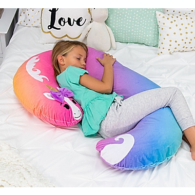 Leachco&reg; Snoogle Jr.&reg; Child-Size Unicorn Body Pillow. View a larger version of this product image.