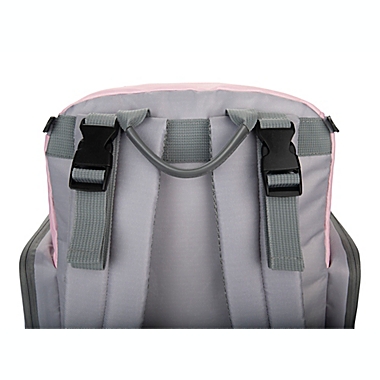 Banana Fish Blair Backpack Diaper Bag in Pink. View a larger version of this product image.