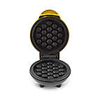 Alternate image 2 for Dash&reg; Honeycomb Mini Waffle Maker in Yellow
