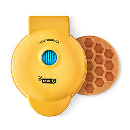 Dash® Honeycomb Mini Waffle Maker in Yellow