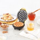Alternate image 4 for Dash&reg; Honeycomb Mini Waffle Maker in Yellow