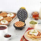 Alternate image 6 for Dash&reg; Honeycomb Mini Waffle Maker in Yellow