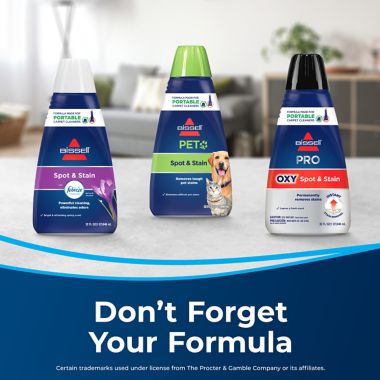 BISSELL&reg; Pet Stain Eraser PowerBrush Deluxe in Silver/Black. View a larger version of this product image.