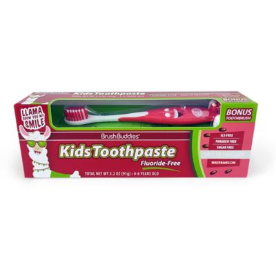 Brush Buddies&reg; Llama Show You My Smile 3.2 oz. Kid&#39;s Toothpaste and Toothbrush