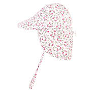 Hudson Baby&reg; Pink Peony Size 0-6M Sun Protection Hat