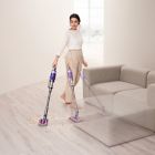 Alternate image 1 for Dyson Omni-glide Cordless Stick Vacuum Cleaner in Nickel/Purple