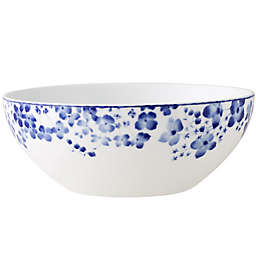 Noritake® Bloomington Road Vegetable Bowl in White/Blue