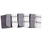 Alternate image 0 for Simply Essential&trade; Scrubber Dish Cloths in Grey (Set of 6)