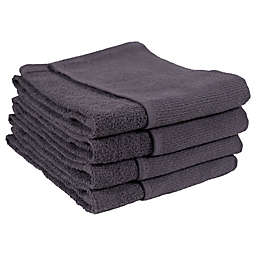 Simply Essential™ Dual Purpose Kitchen Towels in Grey (Set of 4)