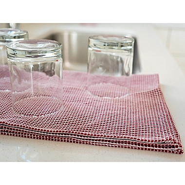 Our Table&trade; Select Multi Purpose Kitchen Towels in Haute Red (Set of 4). View a larger version of this product image.