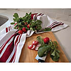 Alternate image 2 for Our Table&trade; Select Multi Purpose Kitchen Towels in Haute Red (Set of 4)