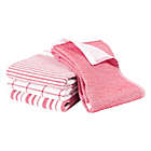 Alternate image 1 for Our Table&trade; Select Dual Sided Kitchen Towels in Haute Red (Set of 4)