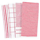 Alternate image 0 for Our Table&trade; Select Dual Sided Kitchen Towels in Haute Red (Set of 4)
