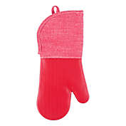 Our Table&trade; Select Silicone Oven Mitt in Haute Red