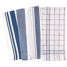 Our Table™ Select Multi Purpose Kitchen Towels in Navy (Set of 4)