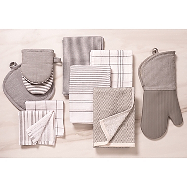 Our Table&trade; Select Multi Purpose Kitchen Towels in Grey (Set of 4). View a larger version of this product image.