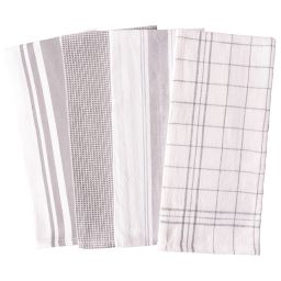 Our Table™ Select Multi Purpose Kitchen Towels in Grey (Set of 4)