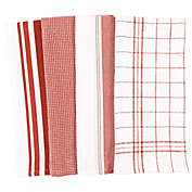 Our Table&trade; Flat Multi-Purpose Kitchen Towels in Rust (Set of 4)