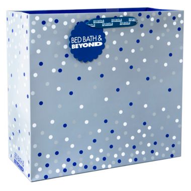 Wide Gusset Horizontal Gift Bag with Tissue Paper. View a larger version of this product image.