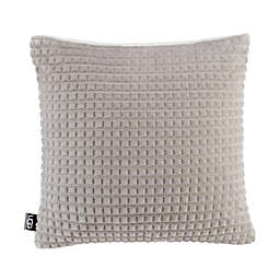 UGG® Avery Textured Square Throw Pillow in Seal Grey Rivet