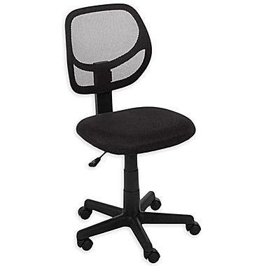 Rolling Office Chair in Black. View a larger version of this product image.