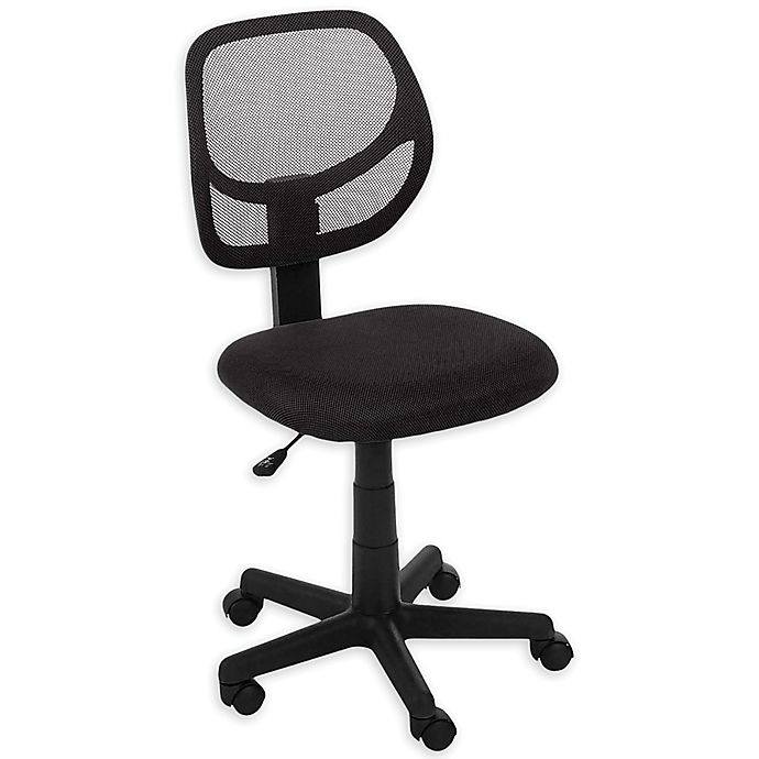 Rolling Office Chair in Black