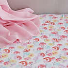 Alternate image 5 for The Honest Company&reg; Rose Blossom Organic Cotton Fitted Crib Sheet in Multi