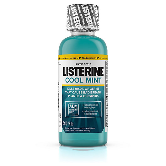 Alternate image 1 for Listerine® 3.2 oz. Antiseptic Mouthwash in Cool Mint®
