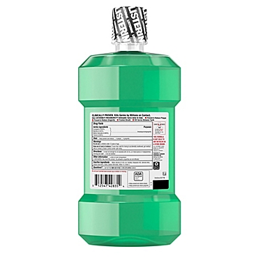Listerine&reg; 33.8 oz. Antiseptic Mouthwash in Fresh Burst&reg;. View a larger version of this product image.