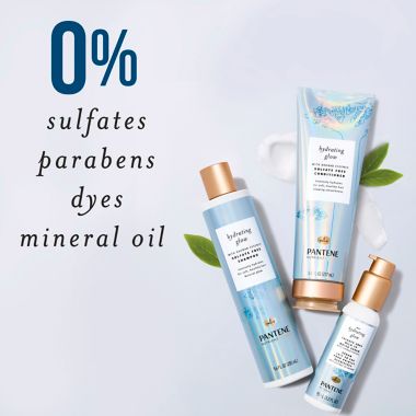 Pantene&reg; Hydrating Glow 8 oz. Thirsty Ends Milk to Water Serum. View a larger version of this product image.