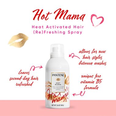 Pantene&reg; Hot Mama 5 oz. Hair Refreshing Spray. View a larger version of this product image.
