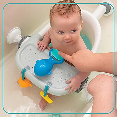 Summer&trade; My Bath Seat&trade; with Toys in Blue. View a larger version of this product image.