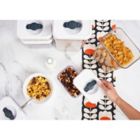 Alternate image 1 for Zyliss&reg; Twist &amp; Seal 33 oz. Food Container in White/Red/Grey