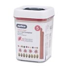 Alternate image 7 for Zyliss&reg; Twist &amp; Seal 33 oz. Food Container in White/Red/Grey